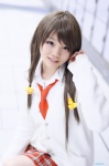 blouse cardigan cosplay hinabita nanahashi_sui pleated_skirt school_uniform skirt tie yamagata_marika rating:Safe score:0 user:nil!