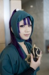 cosplay crossplay momoneko_haru nintama_rantarou purple_hair senzo_tachibana rating:Safe score:0 user:Log