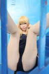 assam blonde_hair cosplay haruka k-on! kotobuki_tsumugi one-piece_swimsuit swimsuit rating:Safe score:1 user:nil!