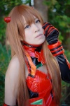 blue_eyes cosplay dress elbow_gloves gloves hair_pods kuroe neon_genesis_evangelion red_hair soryu_asuka_langley rating:Safe score:0 user:pixymisa