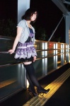 cardigan dress garter_belt kanato_akira thighhighs zettai_ryouiki rating:Safe score:0 user:nil!