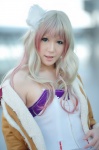 corset cosplay jacket macross macross_frontier multi-colored_hair sheryl_nome wakame rating:Safe score:0 user:nil!