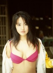bikini_top cleavage isoyama_sayaka jacket ns_eyes_223 swimsuit rating:Safe score:0 user:nil!