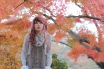 blouse cosplay houtou_singi multi-colored_hair original red_hair ruffles rating:Safe score:3 user:Kryzz