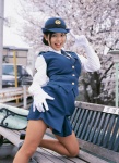 aoi_sora blouse cosplay costume gloves ichimonji_nozomi miniskirt police_uniform policewoman police_woman shimokita_glory_days skirt tie vest rating:Safe score:0 user:nil!