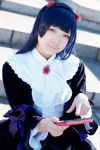 blue_hair bows cosplay dress gokou_ruri hairband ore_no_imouto_ga_konna_ni_kawaii_wake_ga_nai pink_eyes purple_hair scarf_tie takanashi_maui rating:Safe score:0 user:pixymisa