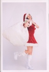 aya_rie boots dress santa_costume stocking_hat tanaka_rie rating:Safe score:1 user:nil!