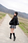 blazer kneesocks pleated_skirt school_uniform shie shoulder_bag skirt rating:Safe score:2 user:pixymisa