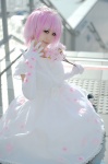 asakura_irori cosplay dress elbow_gloves gloves original pink_hair tiara rating:Safe score:0 user:nil!