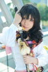 blouse cape cosplay hachimaru katana miniskirt skirt sword tagme_character tagme_series rating:Safe score:1 user:nil!