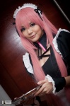 apron cheryl_lo cosplay maid maid_uniform megurine_luka vocaloid rating:Safe score:0 user:linkinstreet