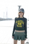 baseball_cap midriff miniskirt nagasaki_rina skirt sweatshirt rating:Safe score:0 user:nil!