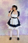 apron cosplay glasses hairband maid maid_uniform original ruru_(ii) thighhighs rating:Safe score:0 user:pixymisa