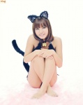 animal_ears bikini cat_ears collar mimi_girls side-tie_bikini swimsuit tail tokky rating:Safe score:2 user:nil!