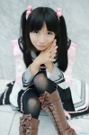 boots cosplay dress oikawa_ayane oretachi_ni_tsubasa_wa_nai pantyhose sailor_uniform school_uniform twintails watarai_asuka rating:Safe score:1 user:nil!