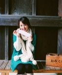 fortune sasaki_nozomi scarf sweater temple rating:Safe score:1 user:nil!