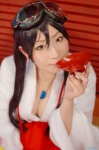 cleavage cosplay goggles hakama kimono koyori magatama maru sengoku_ace sengoku_blade rating:Safe score:1 user:nil!