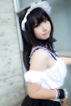 apron choker cosplay croptop enako hairband maid maid_uniform original pleated_skirt skirt rating:Safe score:1 user:nil!