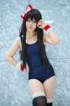 cosplay hairbow original swimsuit thighhighs wristband yuu_(ii) rating:Safe score:0 user:pixymisa