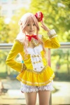 atelier_meruru blonde_hair bow cosplay crown dress merurulince_rede_arls miho pettipants rating:Safe score:1 user:pixymisa