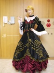 beatrice blonde_hair choker cosplay gown shiratama_rei umineko_no_naku_koro_ni rating:Safe score:1 user:nil!