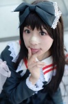 bandages cosplay dress hairbow ryoko ryoko_(character) zero_inch rating:Safe score:1 user:nil!