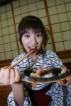 chopsticks sashimi taki_arisa ys_web-special_class_b_high_school_girls yukata rating:Safe score:0 user:nil!