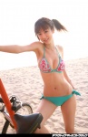beach bikini dgc_0429 hoshino_aki side-tie_bikini swimsuit twintails rating:Safe score:0 user:nil!