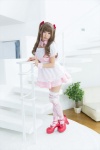 akiland apron cosplay dress itsuki_akira maid maid_uniform original thighhighs twintails white_legwear zettai_ryouiki rating:Safe score:0 user:nil!
