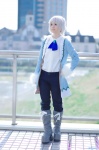 alexey atelier_elkrone:_dear_for_otomate boots cosplay crossplay dress_shirt jacket shirayuki_himeno trousers white_hair rating:Safe score:0 user:nil!