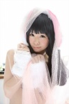 akirabbit animal_ears bikini_top bunny_ears cosplay gloves itsuki_akira original swimsuit rating:Safe score:0 user:nil!