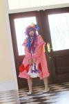 amatsuka_miyu cosplay dress hat patchouli_knowledge purple_hair robe thighhighs touhou rating:Safe score:0 user:nil!