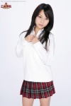 blouse costume minami_yui miniskirt plaid pleated_skirt school_uniform skirt sweater_vest rating:Safe score:0 user:nil!