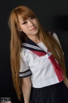 bed pleated_skirt rq-star_680 sailor_uniform school_uniform serizawa_rima skirt rating:Safe score:0 user:nil!