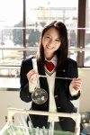 blazer blouse koike_rina pleated_skirt school_uniform skirt sweater ys_web_500 rating:Safe score:0 user:nil!