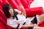blouse cosplay miniskirt nagumo_tsubasa shameimaru_aya skirt tokin_hat touhou rating:Safe score:0 user:nil!