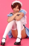 apron costume dress hairband maid maid_uniform sekiguchi_honoka thighhighs zettai_ryouiki rating:Safe score:0 user:nil!