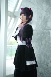 blouse bows cosplay flowers gokou_ruri hairband karin_(iv) long_skirt ore_no_imouto_ga_konna_ni_kawaii_wake_ga_nai purple_hair red_eyes shawl skirt tiered_skirt rating:Safe score:0 user:pixymisa
