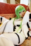 bodysuit cc cheese-kun code_geass cosplay green_hair jumpsuit mosaic_kakera tatsuki rating:Safe score:1 user:nil!
