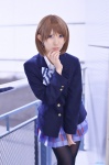 black_legwear blazer blouse cosplay koizumi_hanayo love_live!_school_idol_project pantyhose pleated_skirt rinami school_uniform skirt rating:Safe score:2 user:nil!