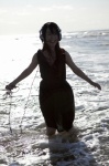 beach dress headphones kurokawa_tomoka ocean wet rating:Safe score:0 user:nil!