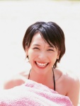 bikini_top swimsuit towel yamasaki_mami rating:Safe score:0 user:nil!