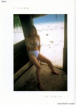 beach bikini brown_hair cleavage ocean ohura_anna swimsuit rating:Safe score:0 user:msgundam2