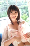 bikini_top blouse cleavage dgc_0517 hara_mikie open_clothes swimsuit rating:Safe score:1 user:nil!