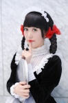 apron cosplay dress hairband maid maid_uniform tagme_character tagme_series tsugihagi_mishin twin_braids rating:Safe score:0 user:nil!
