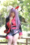 animal_ears bunny_ears cosplay enako purple_hair reisen_udongein_inaba robe touhou rating:Safe score:6 user:nil!