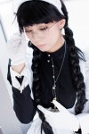 apron black_lagoon cosplay glasses gloves hairband maid maid_uniform necklace roberta satori twin_braids rating:Safe score:1 user:pixymisa