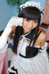 apron cosplay dress elbow_gloves gloves hairband kore_ga_watashi_no_goshujin-sama kurauchi_anna maid maid_uniform necoco thighhighs rating:Safe score:2 user:nil!