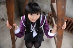 cosplay dress i"s necoco sailor_uniform school_uniform thighhighs tie yoshizuki_iori rating:Safe score:1 user:nil!