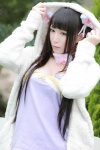 animal_ears cat_ears cosplay hoodie lechat original tank_top twintails white_cat_feed_diary rating:Safe score:0 user:nil!